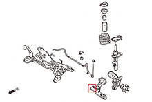 Boccole anteriori piccole per bracci inferiori anteriori Hardrace Ford Focus MK3 e Kuga MK2, Mazda 3 MK2 e Volvo V40 MK2 – 2 pezzi – foto 2