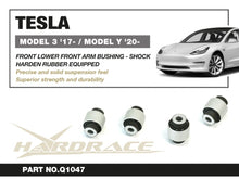 Boccole attacco ammortizzatore nei bracci inferiori anteriori Hardrace Tesla Model 3 e Model Y – kit 2 pezzi – foto 2