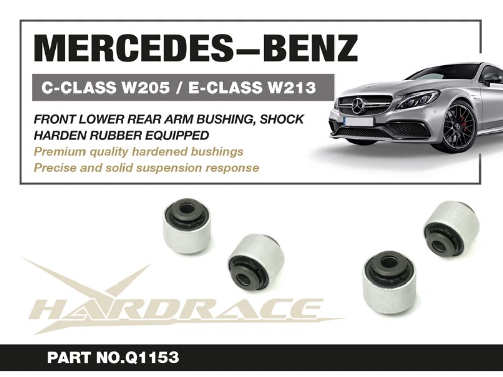 Boccole attacco ammortizzatore nei bracci inferiori avantreno Hardrace Mercedes Classe C W205 e Classe E W213 – 2 pezzi – foto 2