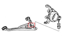 Boccole attacco ammortizzatori posteriori Hardrace Honda S2000 – kit 2 pezzi – foto 2