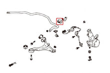 Boccole barra antirollio anteriore in termoplastico Hardrace Honda Civic ES EP 25 mm – kit 2 pezzi – foto 2