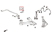 Boccole barra antirollio anteriore in termoplastico Hardrace Honda Civic MK8 FD 24 mm – kit 2 pezzi – foto 2
