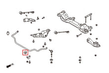 Boccole barra antirollio anteriore TPV Hardrace Nissan Silvia S14 S15 28 mm – kit 2 pezzi – foto 2