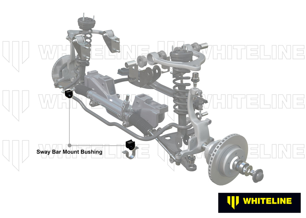 Boccole barra antirollio anteriore Whiteline 30 mm per Toyota Soarer Z30 e Lexus SC300/SC400 — dettaglio 1