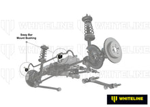 Boccole barra antirollio posteriore Whiteline 16 mm per Toyota Camry e Windom XV20 — dettaglio 1
