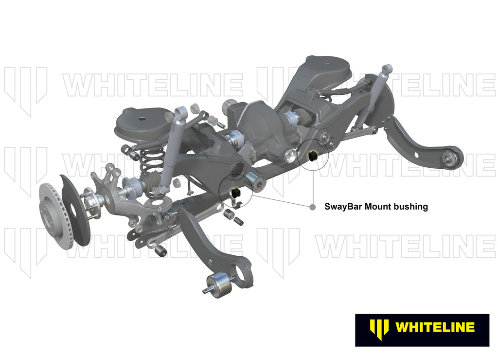 Boccole barra antirollio posteriore Whiteline 20,7 mm per Audi, SEAT, Škoda e Volkswagen MQB — dettaglio 1