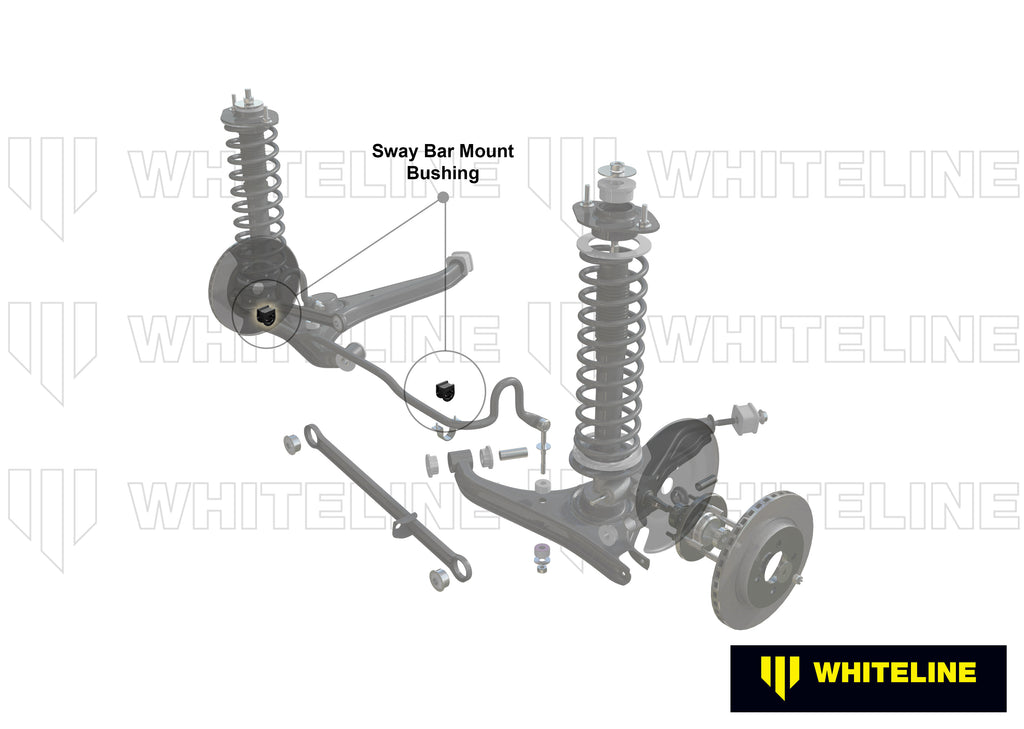 Boccole barra antirollio posteriore Whiteline 20 mm per BMW Serie 3, Serie 5 e Z4 — dettaglio 1