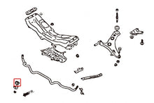 Boccole barra stabilizzatrice anteriore 18 mm Hardrace Scion FR-S, Subaru BRZ e Toyota 86 e GR86 – 2 pezzi – foto 2