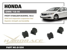 Boccole barra stabilizzatrice anteriore Hardrace Honda Civic MK9 FG e FB – 19 mm – 2 pezzi – foto 2