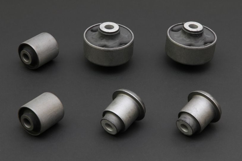 Boccole bracci inferiori anteriori in gomma Hardrace Honda Accord MK7 – kit 6 pezzi – foto 1