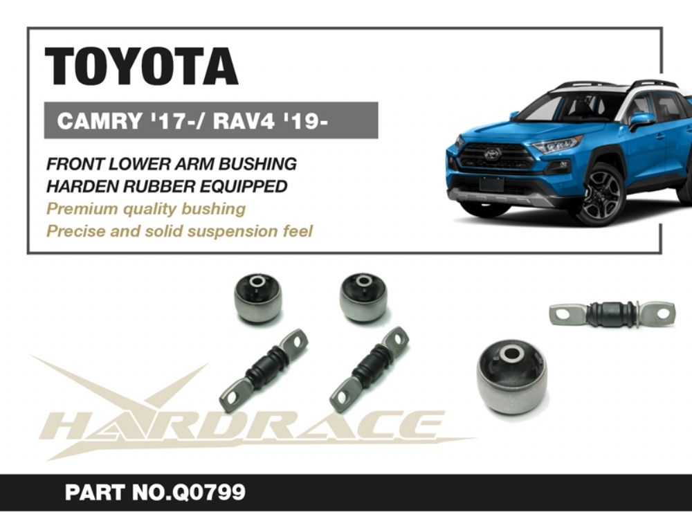 Boccole bracci inferiori anteriori Hardrace Lexus e Toyota – 4 pezzi – foto 2