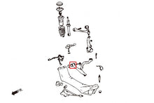 Boccole bracci inferiori anteriori Hardrace Lexus GS, SC e Toyota Aristo – kit 2 pezzi – foto 2