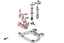 Boccole bracci inferiori anteriori Hardrace Mazda 6 MK1 – kit 6 pezzi – foto 2