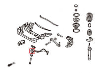Boccole bracci inferiori anteriori lato anteriore Hardrace BMW trazione posteriore – kit 2 pezzi – foto 2