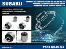 Boccole bracci inferiori anteriori per uso stradale Hardrace Scion, Subaru e Toyota – 4 pezzi – foto 2