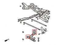Boccole bracci inferiori anteriori sferiche Hardrace Mitsubishi Lancer EVO 7–9 – kit 4 pezzi – foto 2
