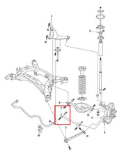 Boccole bracci inferiori posteriori curvi Hardrace Nissan 350Z Skyline Infiniti G35 – kit 2 pezzi – foto 2