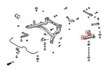Boccole bracci inferiori posteriori in gomma Hardrace Nissan Silvia e Skyline – kit 4 pezzi – foto 2
