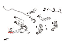 Boccole bracci longitudinali posteriori in gomma Hardrace Honda Civic MK8 MK9 – kit 2 pezzi – foto 2