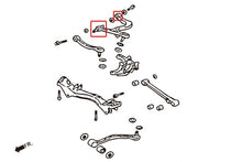 Boccole bracci superiori posteriori in gomma Hardrace Mitsubishi Lancer EVO 4–9 – kit 4 pezzi – foto 2