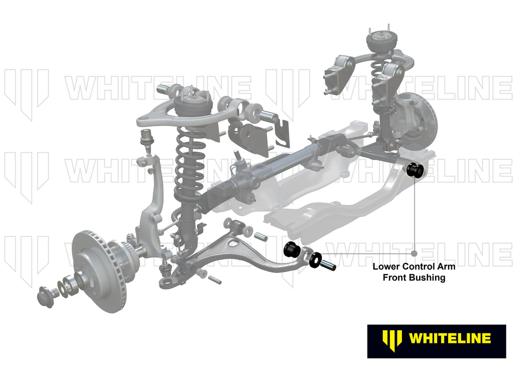 Boccole braccio inferiore anteriore interne anteriori Whiteline per Lexus SC, Toyota Soarer e Supra MK4 — dettaglio 1