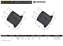 Boccole braccio inferiore anteriore interne anteriori Whiteline per Lexus SC, Toyota Soarer e Supra MK4 — dettaglio 4