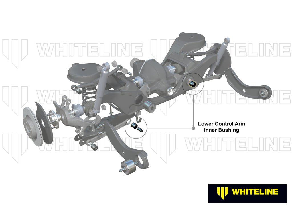 Boccole braccio inferiore posteriore Whiteline per Mazda RX-8 FE — dettaglio 1