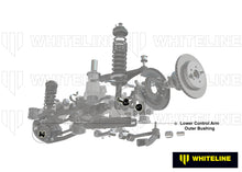 Boccole braccio inferiore posteriore Whiteline per Mitsubishi Lancer EVO 4, 5, 6, 7, 8 e 9 e Lancer CG/CH/CS — dettaglio 1