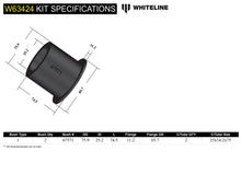 Boccole braccio posteriore Whiteline per Discovery 3, 4 e Range Rover Sport — dettaglio 4