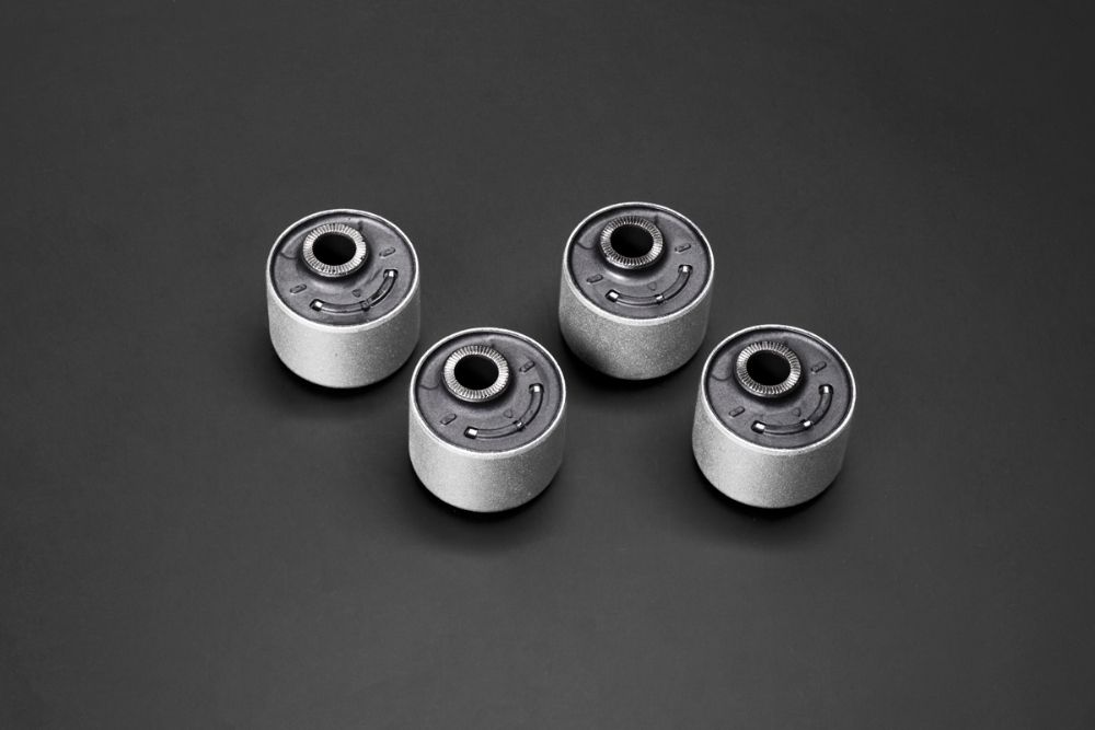 Boccole eccentriche puntoni anteriori lato ponte Hardrace Nissan Patrol e Toyota Land Cruiser J80 e J105 – 4 pezzi – foto 1