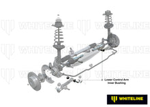 Boccole interne braccio inferiore anteriore Whiteline per Mazda 323 FA, 626 CB e RX-7 SA — dettaglio 1