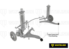 Boccole interne braccio inferiore posteriore frontale Whiteline per Mitsubishi Starion JA/JB/JD — dettaglio 1
