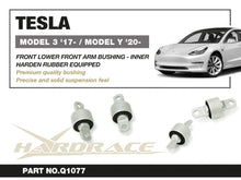 Boccole interne per bracci inferiori anteriori Hardrace Tesla Model 3 e Model Y – kit 2 pezzi – foto 2
