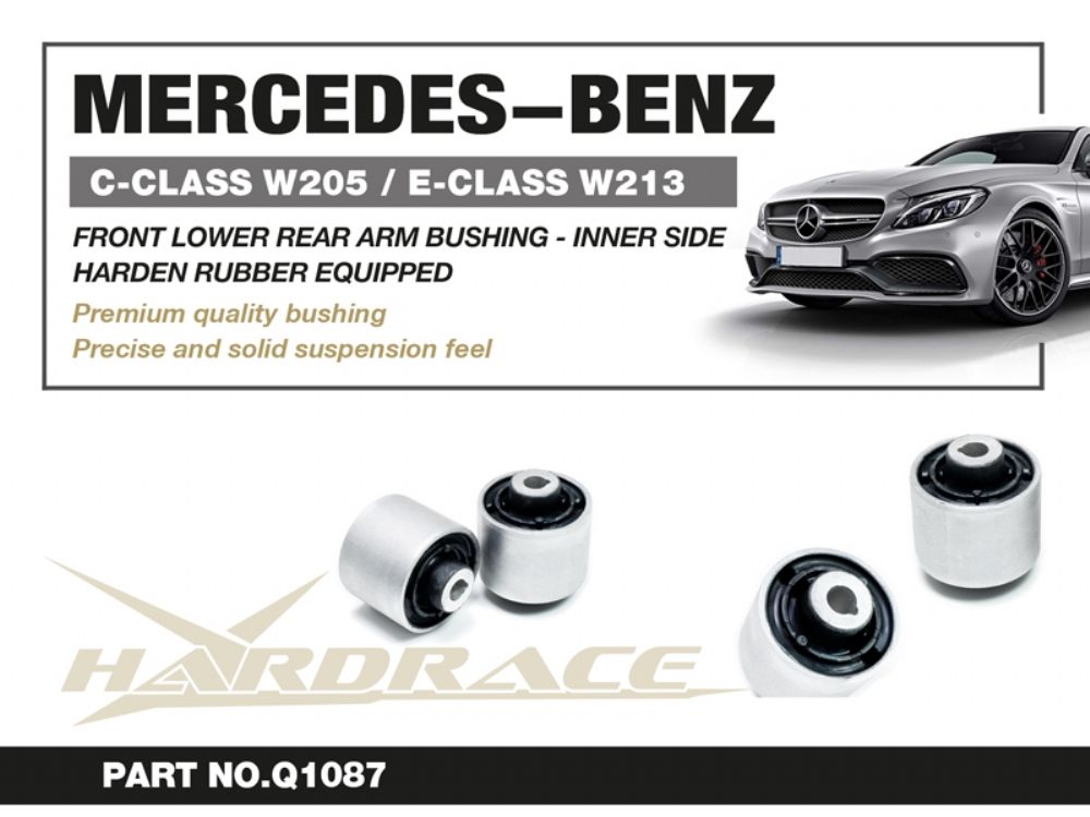 Boccole interne per bracci inferiori posteriori avantreno Hardrace Mercedes Classe C W205 – 2 pezzi – foto 2