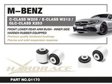 Boccole interne per bracci inferiori posteriori avantreno Hardrace Mercedes Classe C W205, Classe E W213 e GLC X253 – 2 pezzi – foto 2