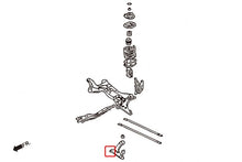 Boccole lato anteriore bracci sospensione in gomma Hardrace Mitsubishi Lancer EVO 7–10 – kit 2 pezzi – foto 2