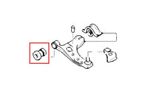 Boccole lato anteriore piccolo bracci inferiori anteriori in gomma Hardrace Ford Focus MK1 – kit 2 pezzi – foto 2