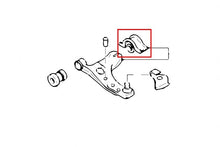 Boccole lato posteriore grande bracci inferiori anteriori in gomma Hardrace Ford Focus MK1 – kit 2 pezzi – foto 2