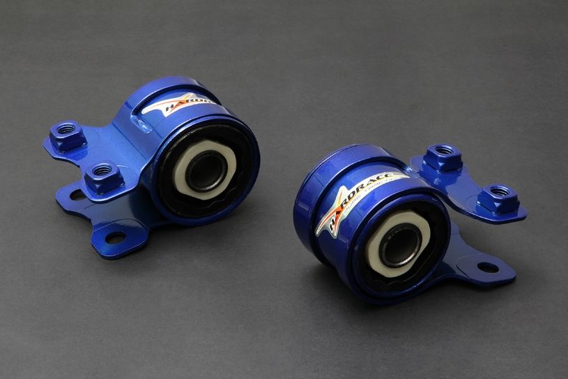 Boccole lato posteriore grande bracci inferiori anteriori in gomma Hardrace Ford Focus MK2 e Volvo – kit 2 pezzi – foto 1