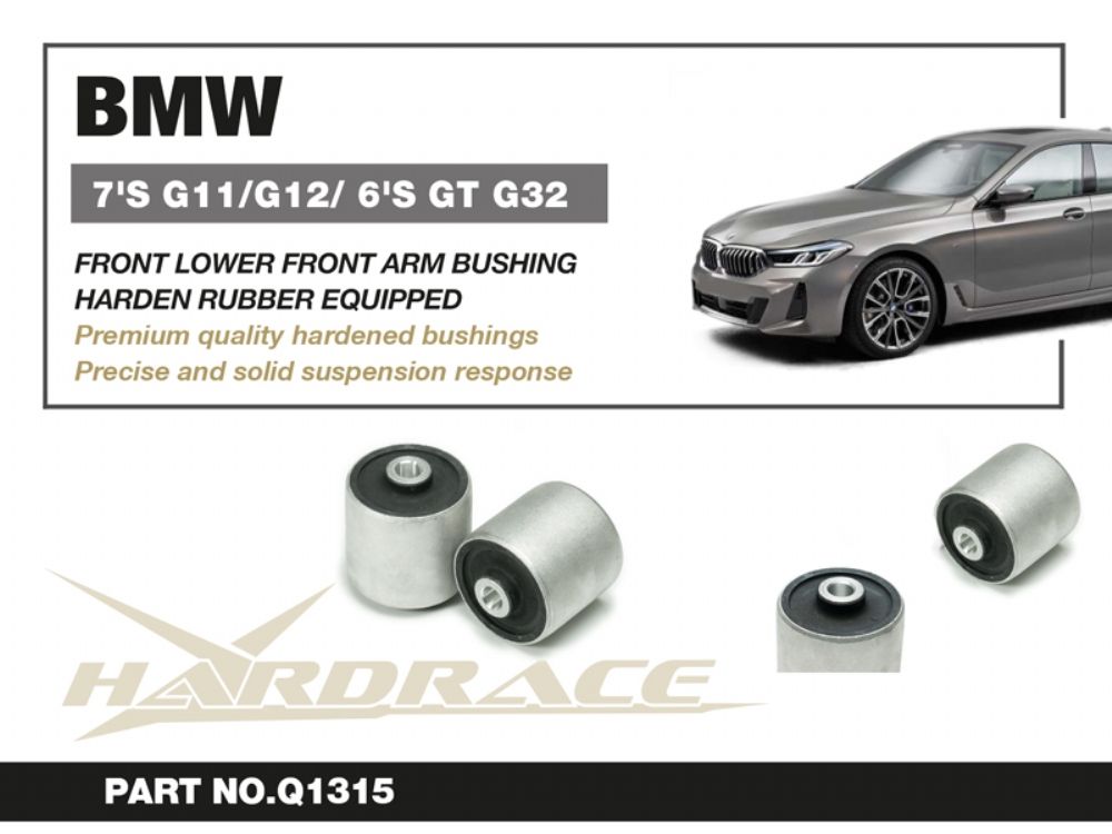 Boccole per bracci inferiori anteriori Hardrace BMW Serie 7 G11 e Serie 6 G32 – kit 2 pezzi – foto 2