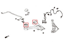 Boccole per bracci inferiori anteriori Hardrace Honda Civic coupé 2006–2011 – 4 pezzi – foto 2