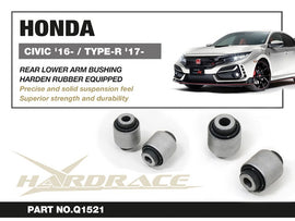 Boccole per bracci inferiori posteriori Hardrace Honda Civic 5 porte – 2 pezzi – foto 2