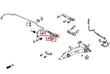 Boccole per bracci inferiori posteriori Hardrace Honda Civic e CRX con attacco ammortizzatore 50 mm – 6 pezzi – foto 2