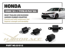 Boccole per bracci longitudinali posteriori Hardrace Honda Civic MK11 – 2 pezzi – foto 2
