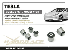 Boccole per bracci superiori anteriori Hardrace Tesla Model 3 e Model Y – kit 4 pezzi – foto 2