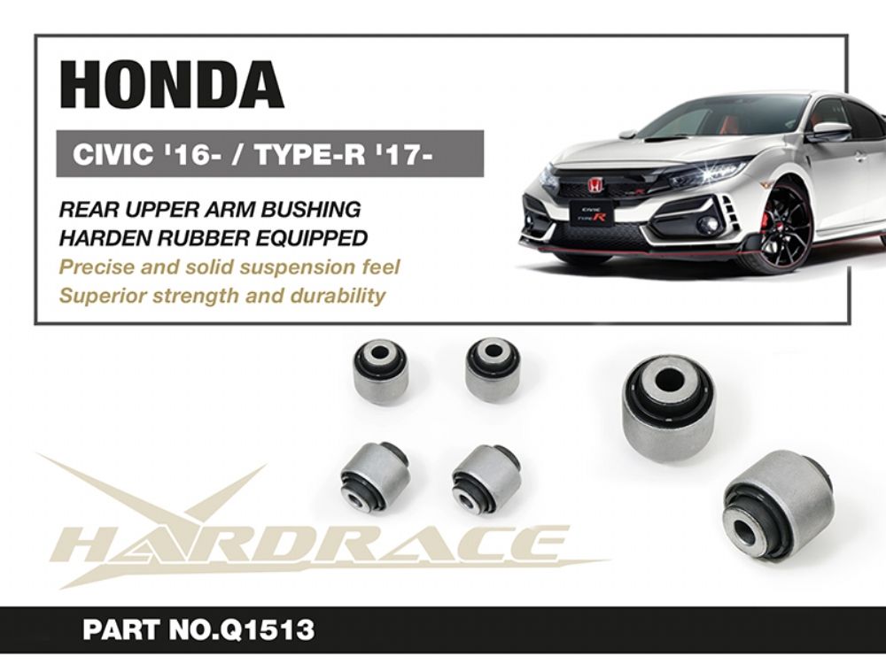 Boccole per bracci superiori posteriori Hardrace Honda Civic MK10, MK11 e Prelude MK6 – 4 pezzi – foto 2