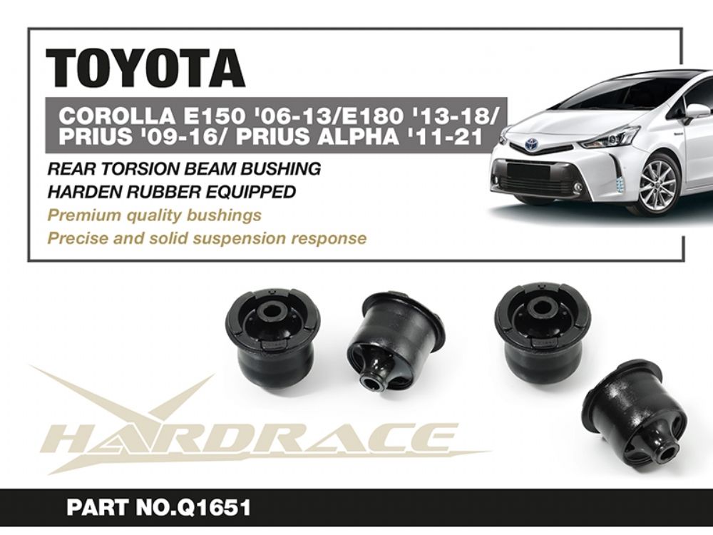 Boccole ponte torcente posteriore Hardrace Toyota Corolla MK10 E150 e Prius MK3 – 2 pezzi – foto 2