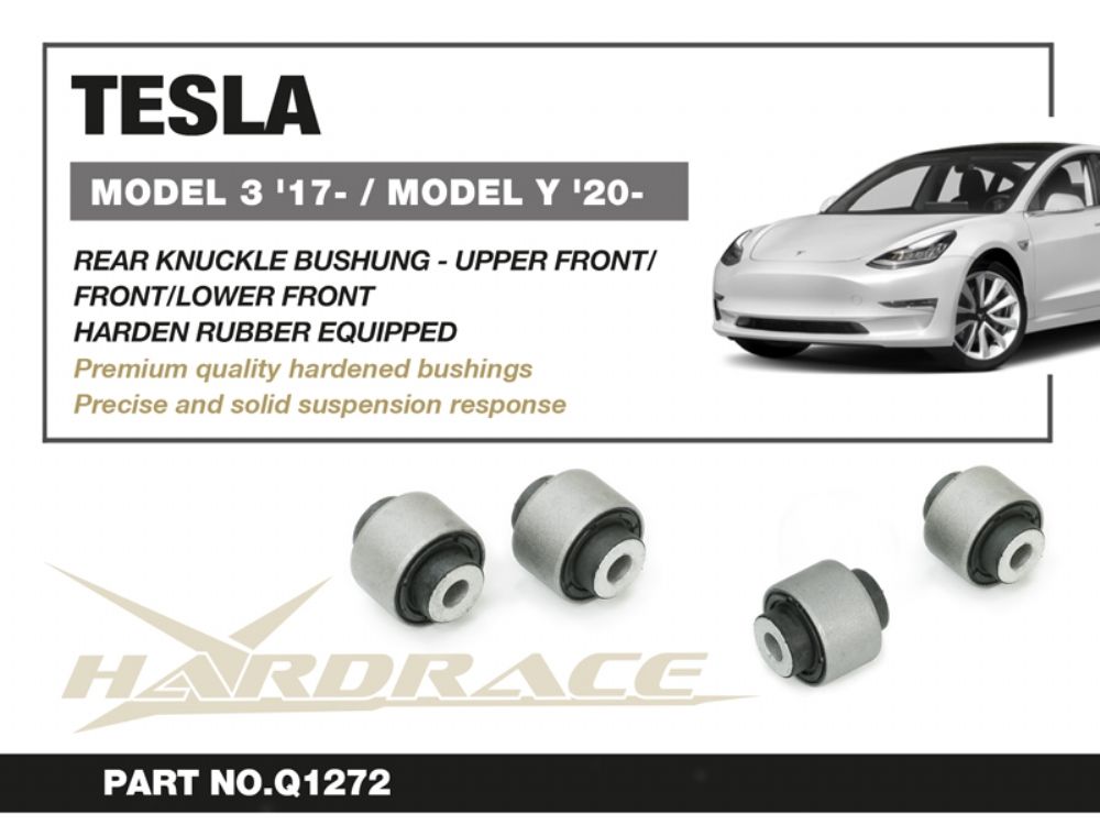 Boccole portamozzo posteriore Hardrace Tesla Model 3 e Model Y – 2 pezzi – foto 2