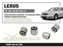 Boccole portamozzo posteriore per bracci longitudinali Hardrace Lexus GS MK3 e IS MK2 – kit 2 pezzi – foto 2
