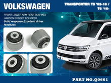 Boccole posteriori bracci inferiori anteriori Hardrace Volkswagen Transporter T5 e T6 – 2 pezzi – foto 2